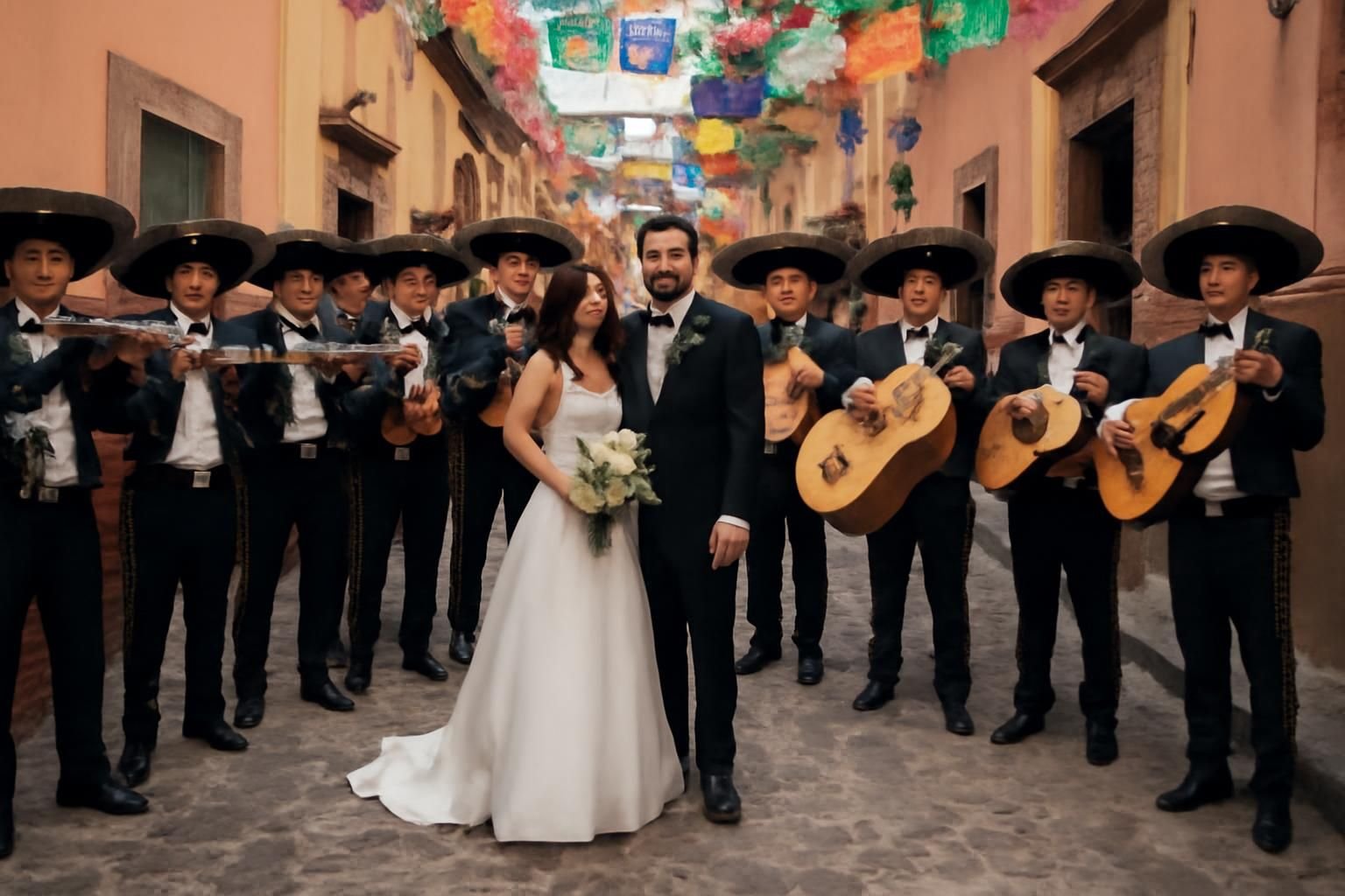 Mariachi para una boda en México